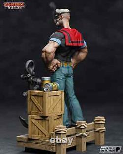 Popeye the Sailor Custom 19 Scale Statue 3D Printed & Hand-Painted 210mm