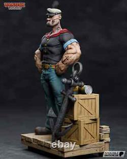 Popeye the Sailor Custom 19 Scale Statue 3D Printed & Hand-Painted 210mm