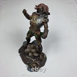 Predator Alien Figure Figurine Statue Arched Back Resin 11 Tall 1991 Vintage