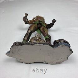 Predator Alien Figure Figurine Statue Arched Back Resin 11 Tall 1991 Vintage