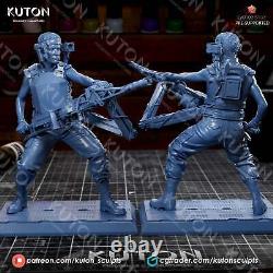 Private Vasquez (Alien) 3D Printed model 412mm (1/4 scale) Fan Art