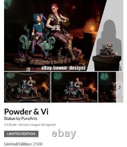 Pure Arts Limited League of Legends Arcane TV Show Powder & Vi 1/6 Figure Statue