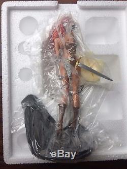 RED SONJA STATUE FIGURE INSPIRED BY J. SCOTT CAMPBELL DYNAMITE 305 of 400