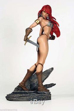 RED SONJA STATUE FIGURE INSPIRED BY J. SCOTT CAMPBELL DYNAMITE 305 of 400