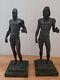 R. Fischer. Riace Warriors. Bronze Patinated Resin Europe