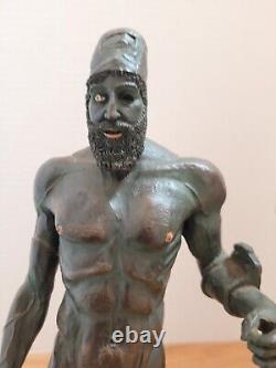 R. Fischer. Riace Warriors. Bronze Patinated Resin Europe