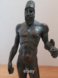 R. Fischer. Riace Warriors. Bronze Patinated Resin Europe