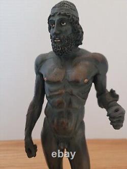 R. Fischer. Riace Warriors. Bronze Patinated Resin Europe