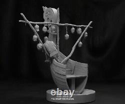 Ragnar Diorama (Vikings) Statue KUTON 8K 3D Printed Resin 10cm to 25cm