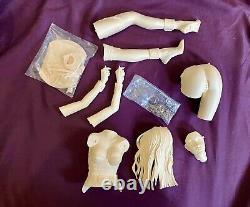 Rare 90's Hajime Sorayama 1/4 Lady Slave Statue Resin Model Kit Figure UNMADE