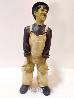 Rare Charlie Chaplin Great Entertainer Expressionist Resin Figure Statue 15
