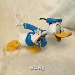 Rare Disney Donald Duck Running Figure Figurine Statue-MIB