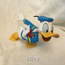 Rare Disney Donald Duck Running Figure Figurine Statue-MIB