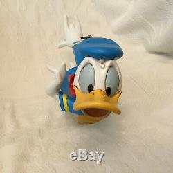 Rare Disney Donald Duck Running Figure Figurine Statue-MIB