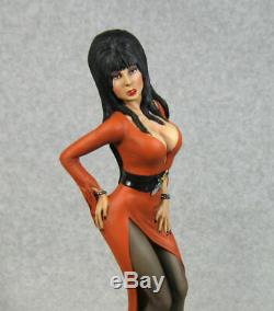 Rare OOAK Halloween Elvira by Laudati Resin Figure Pro Built and Painted Mint