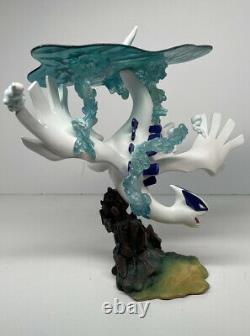 Rare Poke Studio Diving Lugia Statue Resin Pokemon Figure