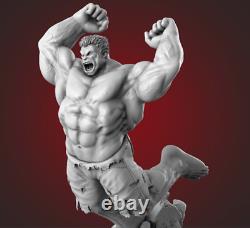 Red Hulk Garage Kit Figure Collectible Statue Handmade Gift Painted