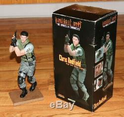 Resident Evil 1 2 3 Chris Redfield Resin Statue Figure Limited Edition Gaya