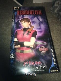 Resident Evil 2 Claire Redfield Resin Statue Figure Palisades Number 16/1000