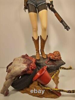 Resident Evil Claire Redfield Zombie Crisis Green Leaf Studios 1/4 Resine Statue