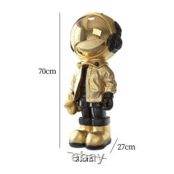 Resin Standing Figure, 70cm High Statue, Floor Ornament, Outer Space Theme Model