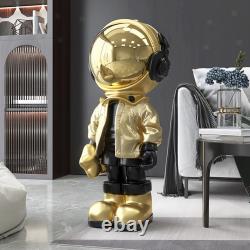 Resin Standing Figure, 70cm High Statue, Floor Ornament, Outer Space Theme Model