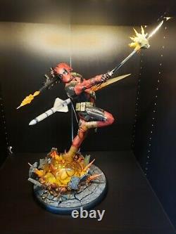 SIDESHOW Deadpool Heat-Seeker PREMIUM FORMAT FIGURE STATUE