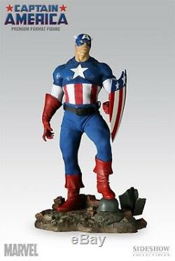 SIDESHOW EXCLUSIVE CAPTAIN AMERICA 1/4 PREMIUM FORMAT FIGURE STATUE HULK Bust