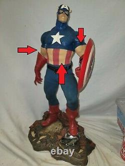 SIDESHOW EXCLUSIVE CAPTAIN AMERICA 1/4 PREMIUM FORMAT FIGURE STATUE HULK Bust