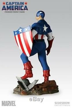 SIDESHOW EXCLUSIVE CAPTAIN AMERICA 1/4 PREMIUM FORMAT FIGURE STATUE HULK Bust