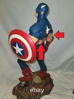 SIDESHOW EXCLUSIVE CAPTAIN AMERICA 1/4 PREMIUM FORMAT FIGURE STATUE HULK Bust