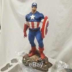 SIDESHOW EXCLUSIVE CAPTAIN AMERICA 1/4 PREMIUM FORMAT FIGURE STATUE HULK Bust