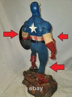 SIDESHOW EXCLUSIVE CAPTAIN AMERICA 1/4 PREMIUM FORMAT FIGURE STATUE HULK Bust