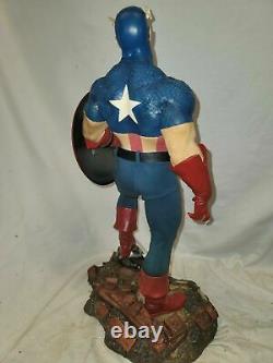 SIDESHOW EXCLUSIVE CAPTAIN AMERICA 1/4 PREMIUM FORMAT FIGURE STATUE HULK Bust