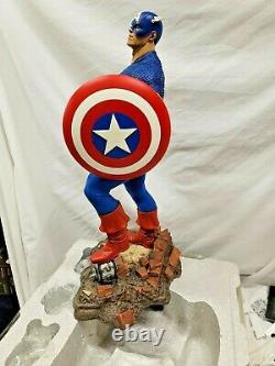 SIDESHOW EXCLUSIVE CAPTAIN AMERICA 1/4 PREMIUM FORMAT FIGURE STATUE HULK Bust