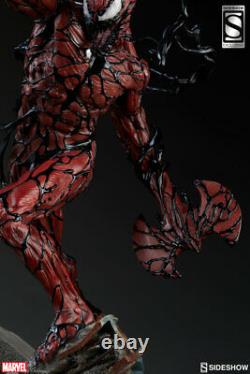 SIDESHOW EXCLUSIVE CARNAGE PREMIUM FORMAT STATUE Figure Statue Spider-man Venom