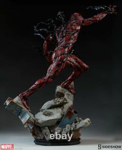 SIDESHOW EXCLUSIVE CARNAGE PREMIUM FORMAT STATUE Figure Statue Spider-man Venom