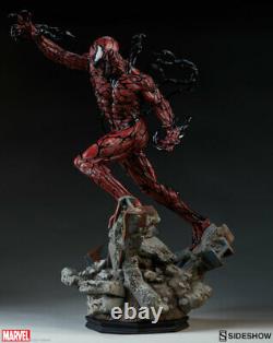 SIDESHOW EXCLUSIVE CARNAGE PREMIUM FORMAT STATUE Figure Statue Spider-man Venom