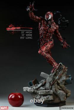 SIDESHOW EXCLUSIVE CARNAGE PREMIUM FORMAT STATUE Figure Statue Spider-man Venom