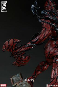 SIDESHOW EXCLUSIVE CARNAGE PREMIUM FORMAT STATUE Figure Statue Spider-man Venom