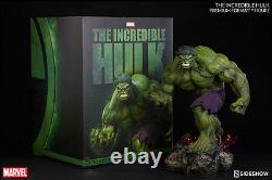 SIDESHOW EXCLUSIVE INCREDIBLE HULK PREMIUM FORMAT FIGURE STATUE Red Grey Bust