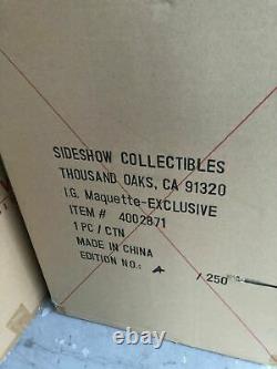 SIDESHOW EXCLUSIVE IRON GIANT STATUE MAQUETTE Low 4/250 Figure Diorama Superman