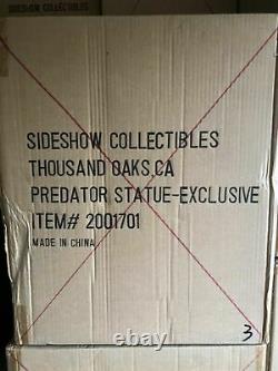 SIDESHOW EXCLUSIVE PREDATOR POLYSTONE STATUE MAQUETTE Alien AvP Premium Figure