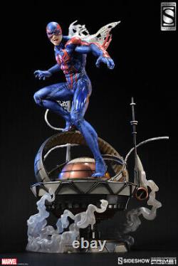 SIDESHOW EXCLUSIVE SPIDER-MAN 2099 PREMIUM FORMAT (Damage) STATUE figure Statue