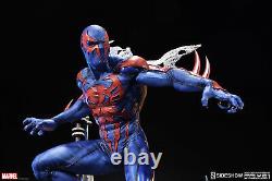 SIDESHOW EXCLUSIVE SPIDER-MAN 2099 PREMIUM FORMAT (Damage) STATUE figure Statue