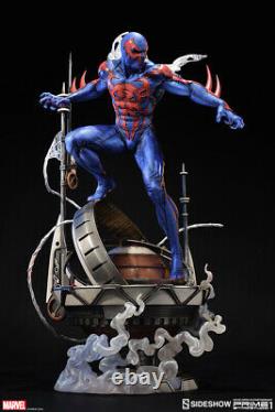 SIDESHOW EXCLUSIVE SPIDER-MAN 2099 PREMIUM FORMAT (Damage) STATUE figure Statue