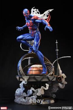 SIDESHOW EXCLUSIVE SPIDER-MAN 2099 PREMIUM FORMAT (Damage) STATUE figure Statue