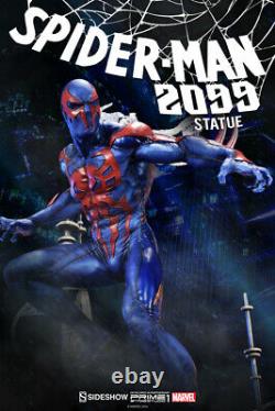 SIDESHOW EXCLUSIVE SPIDER-MAN 2099 PREMIUM FORMAT (Damage) STATUE figure Statue