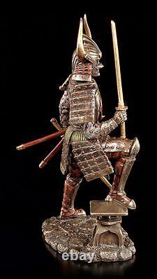 Samurai Figure Warrior with Two Swords Veronese Statue