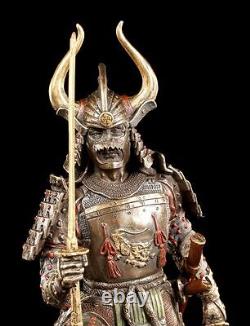 Samurai Figure Warrior with Two Swords Veronese Statue